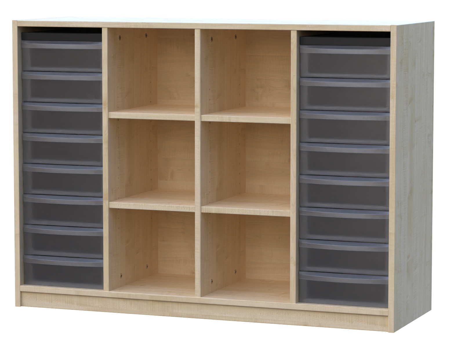 Materialcontainer auf Sockel Materialcontainer auf Sockel