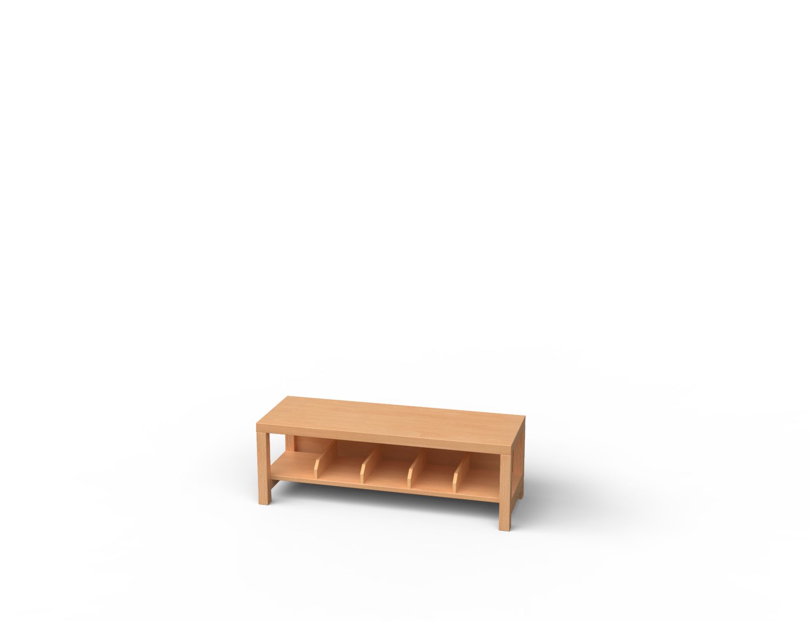 5151_4100_006 Stollen-Garderobenbank