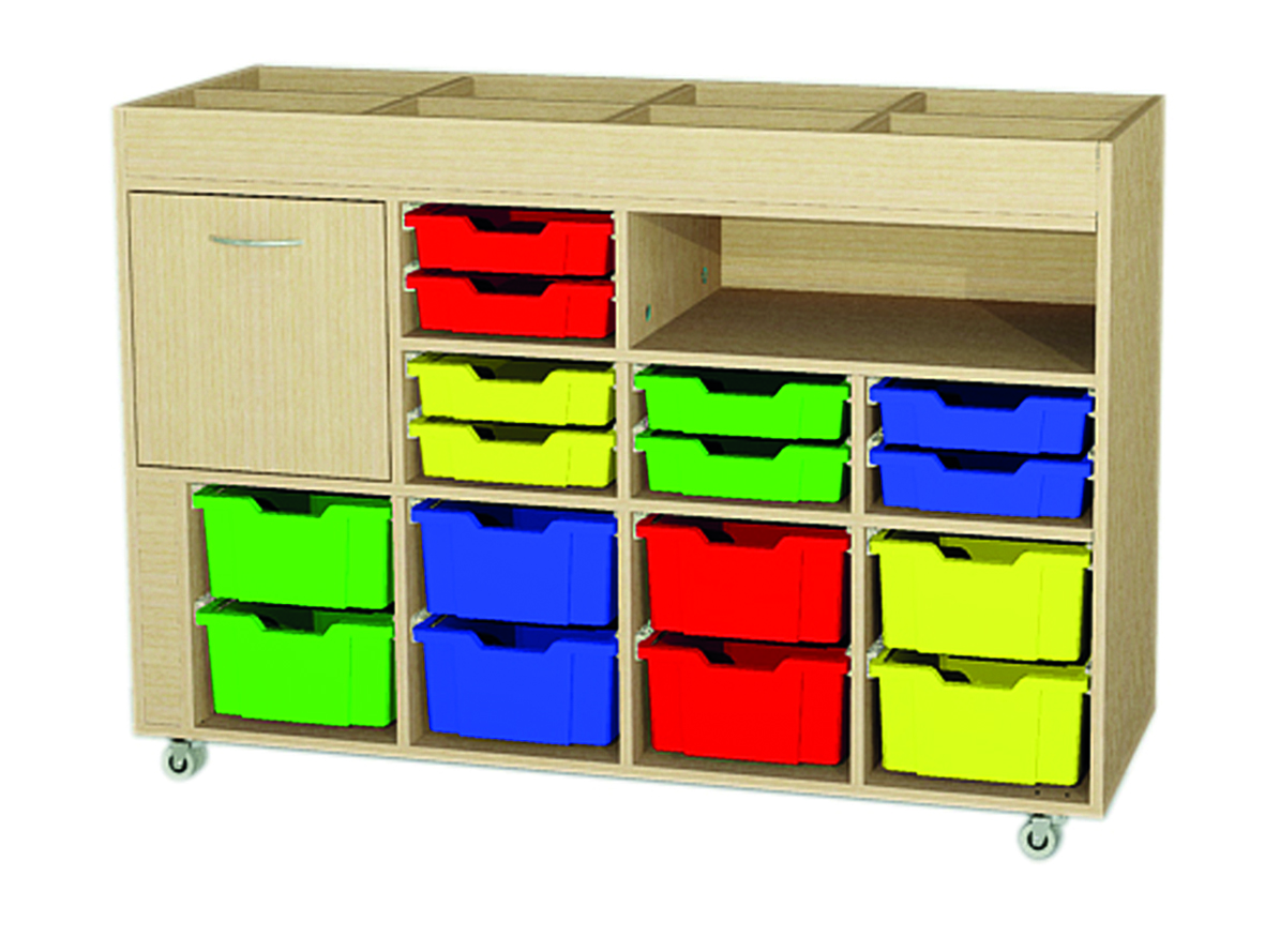 s122neu1 Bücher / Aufbewahrungswagen