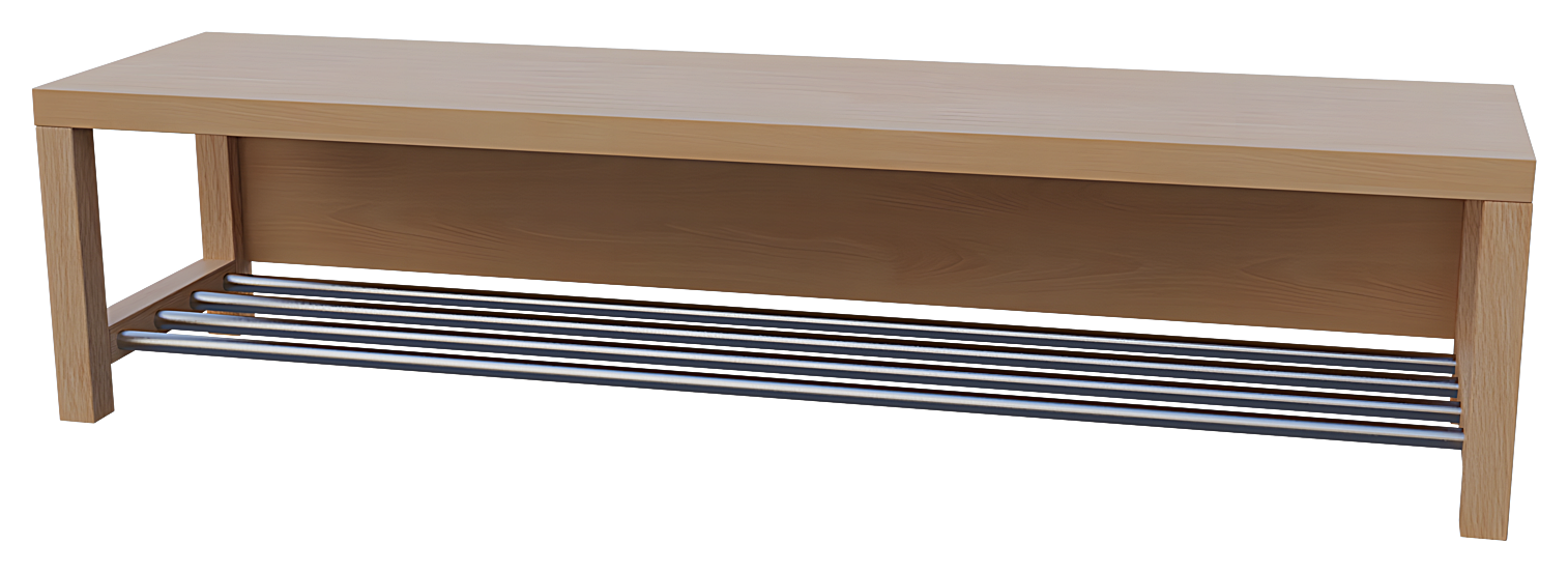 Stollen-Garderobenbank Stollen-Garderobenbank