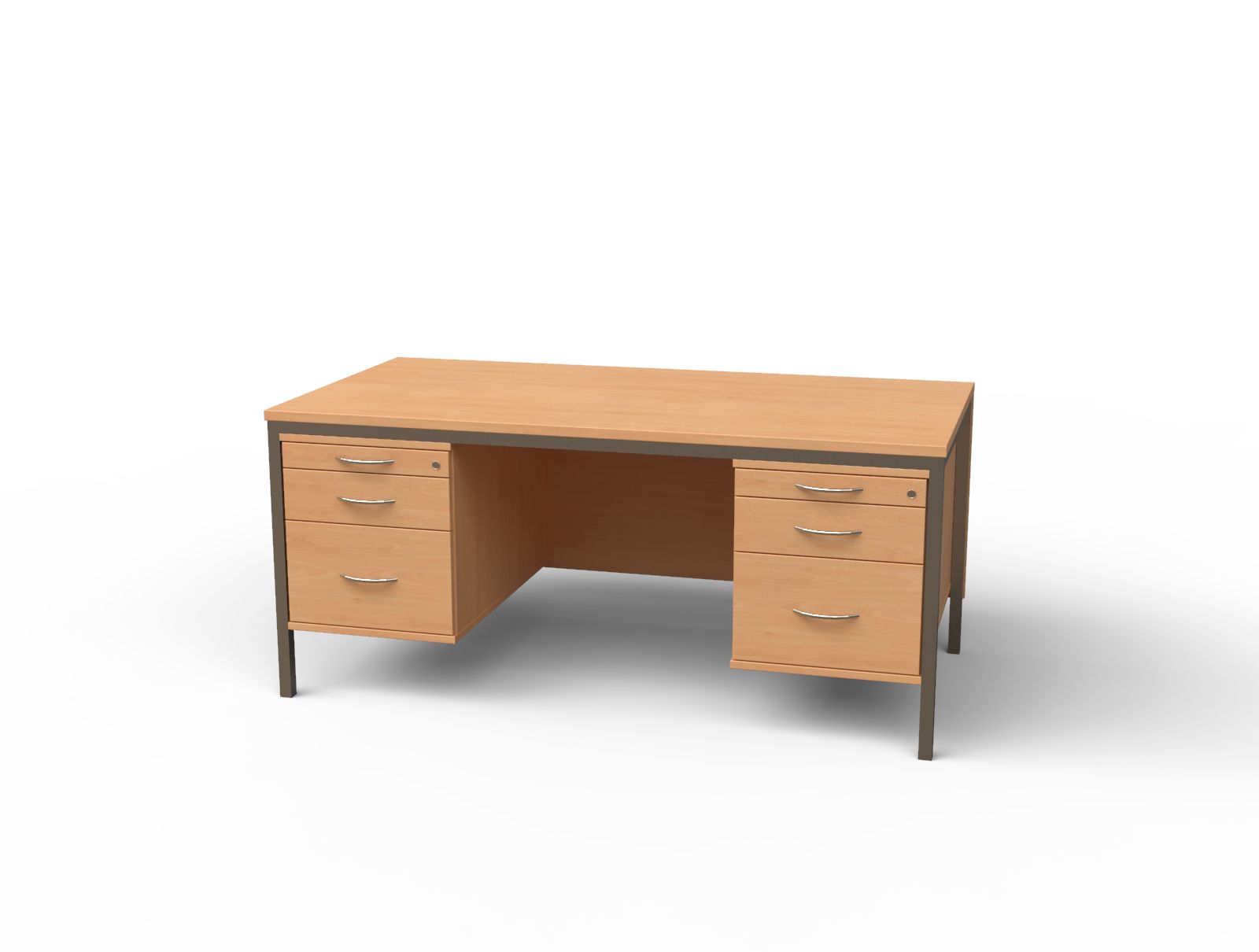 6140_8160_13 Lehrer Arbeitstisch Modell Nr. 4