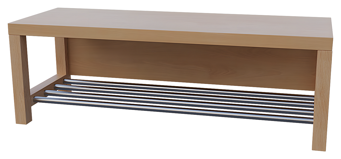 Stollen-Garderobenbank