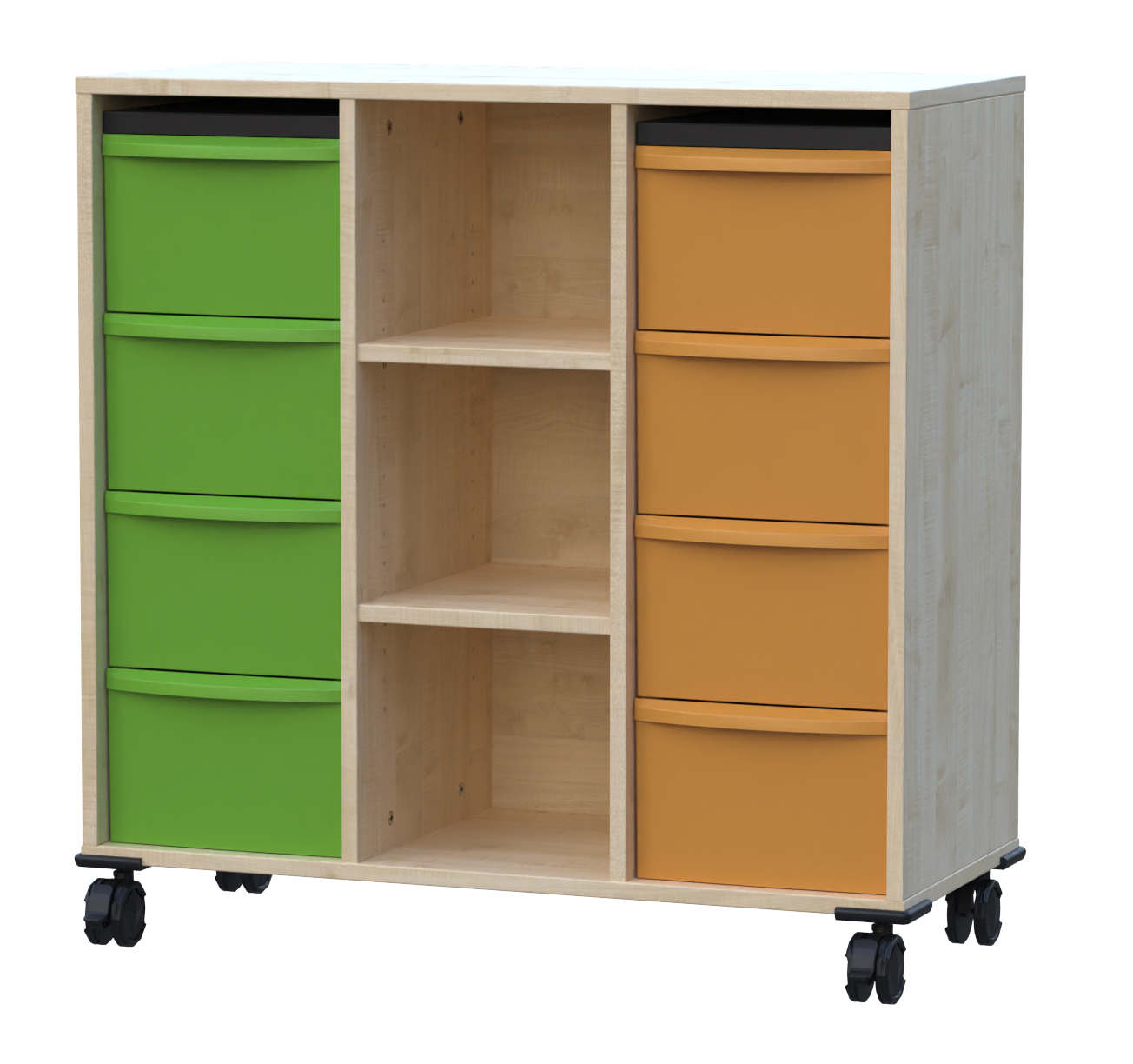 Materialcontainer fahrbar Materialcontainer fahrbar