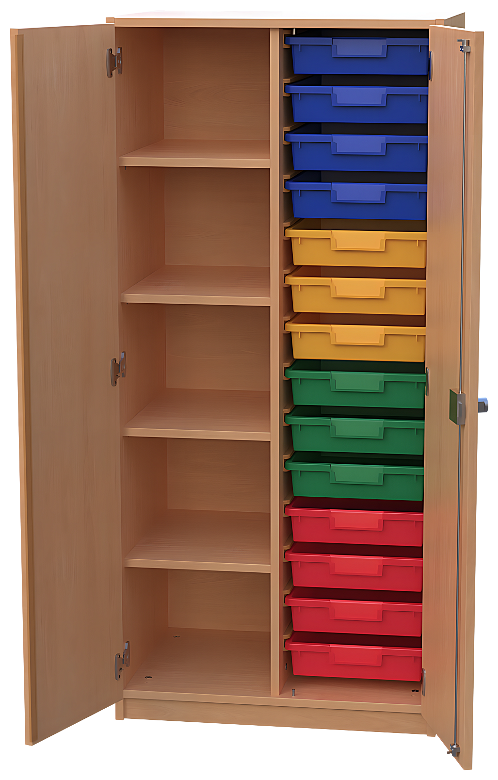 Materialschrank 2-reihig 