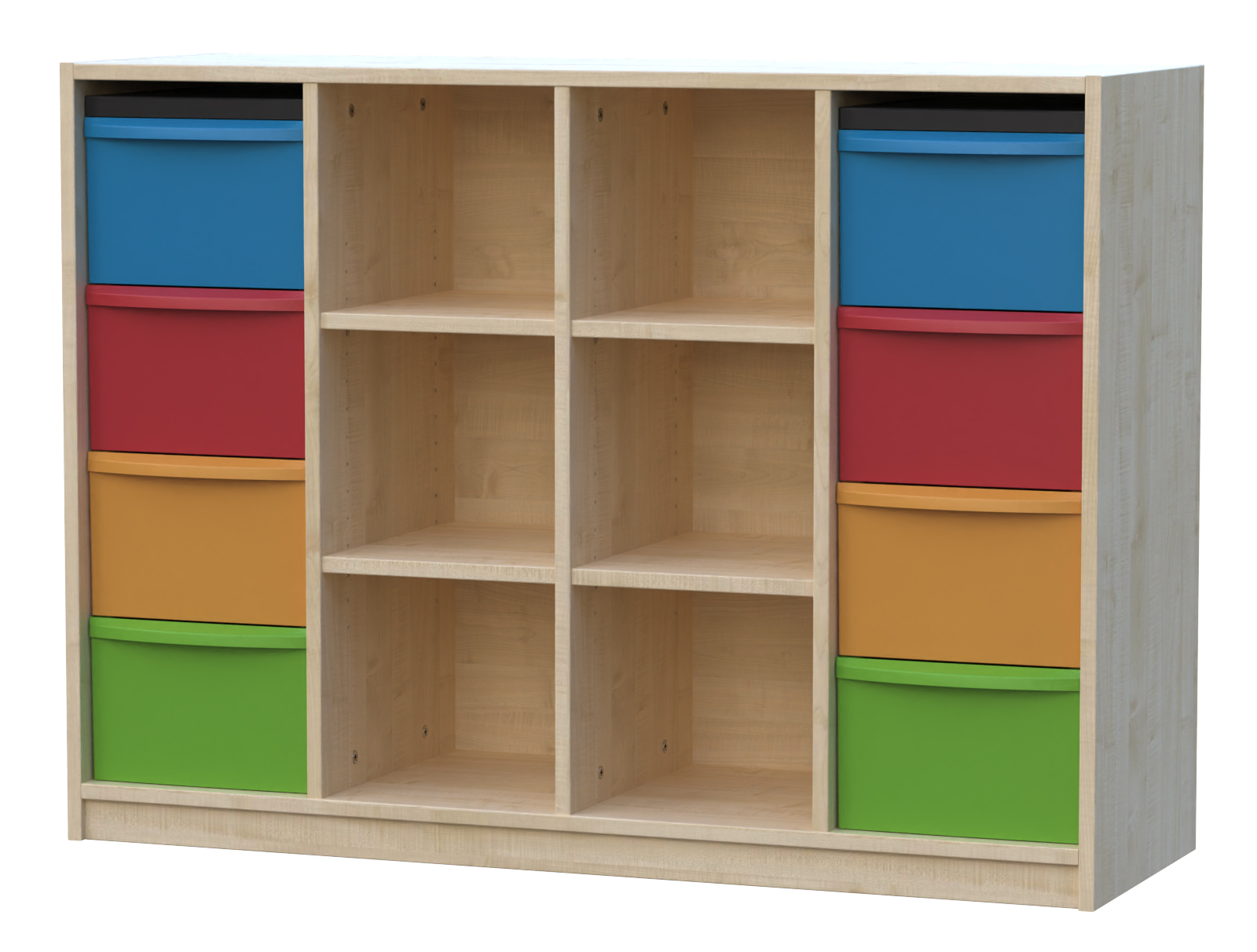 Materialcontainer auf Sockel Materialcontainer auf Sockel