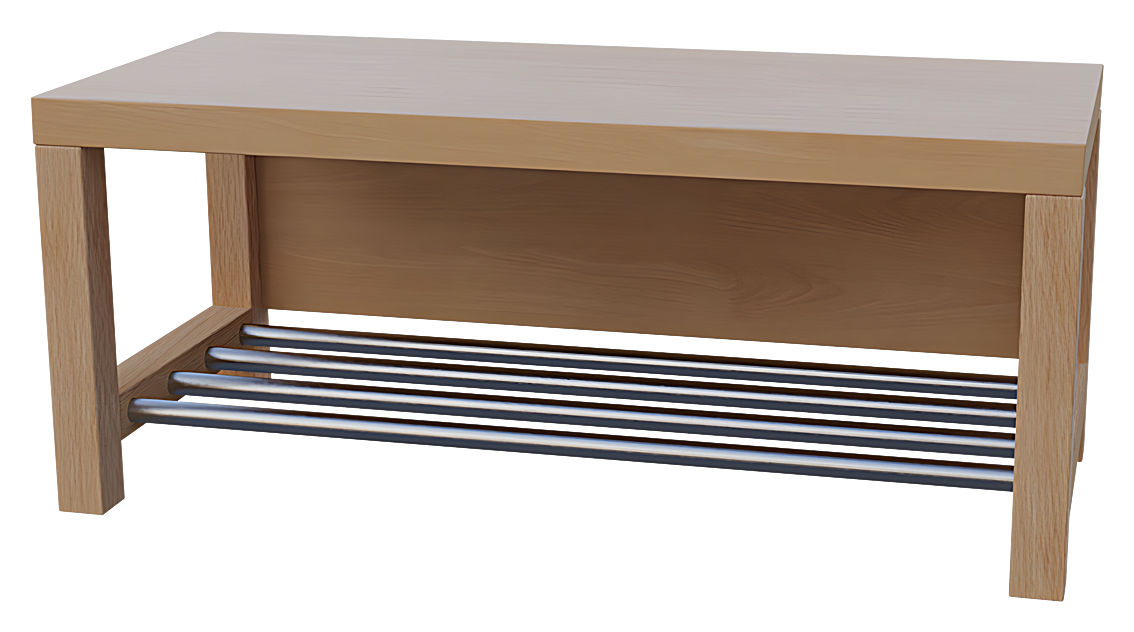 Stollen-Garderobenbank Stollen-Garderobenbank