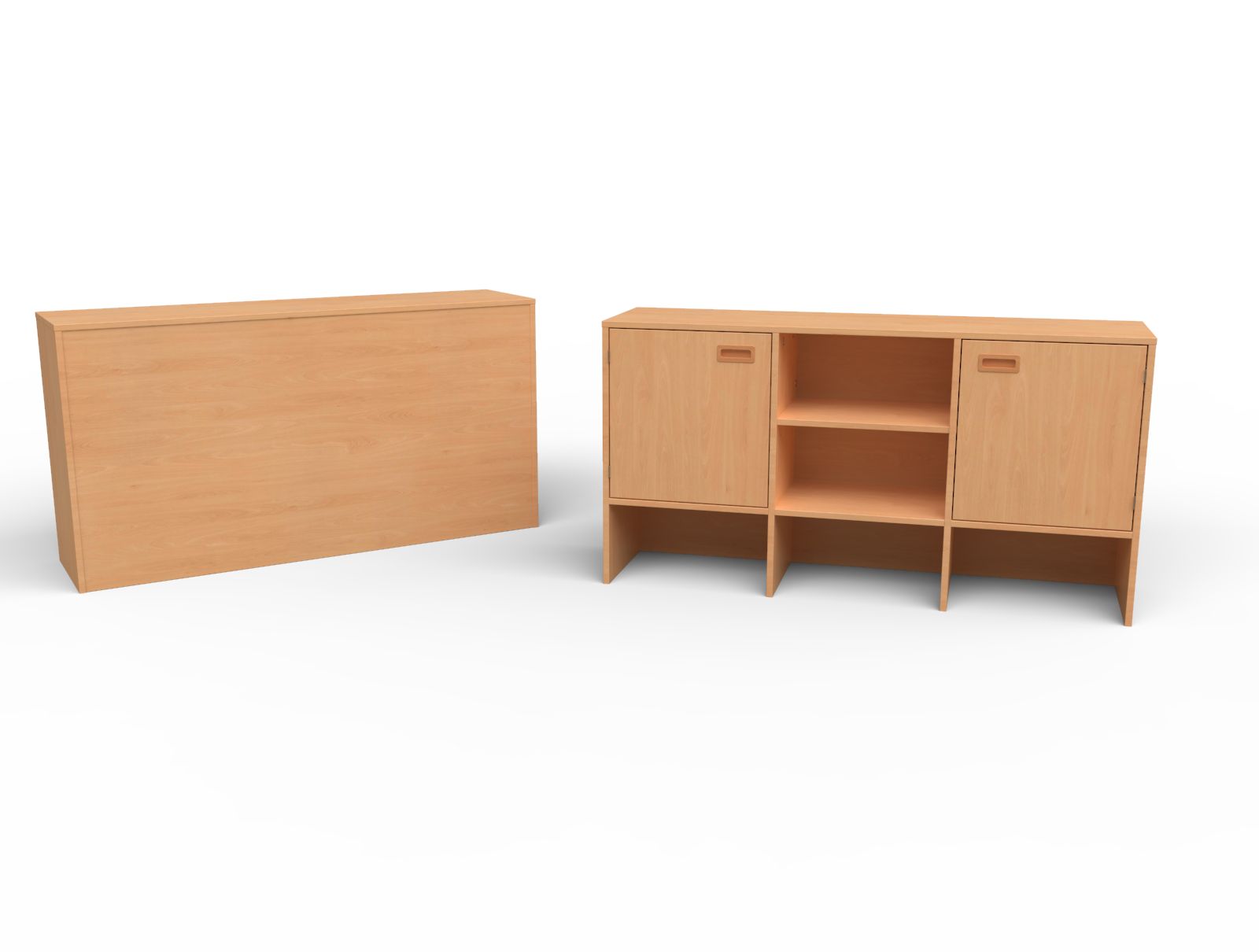 540870_319 Raumteilerschrank mit Sockelnische