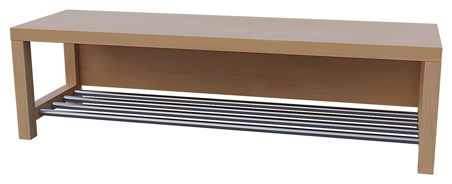 Stollen-Garderobenbank Stollen-Garderobenbank