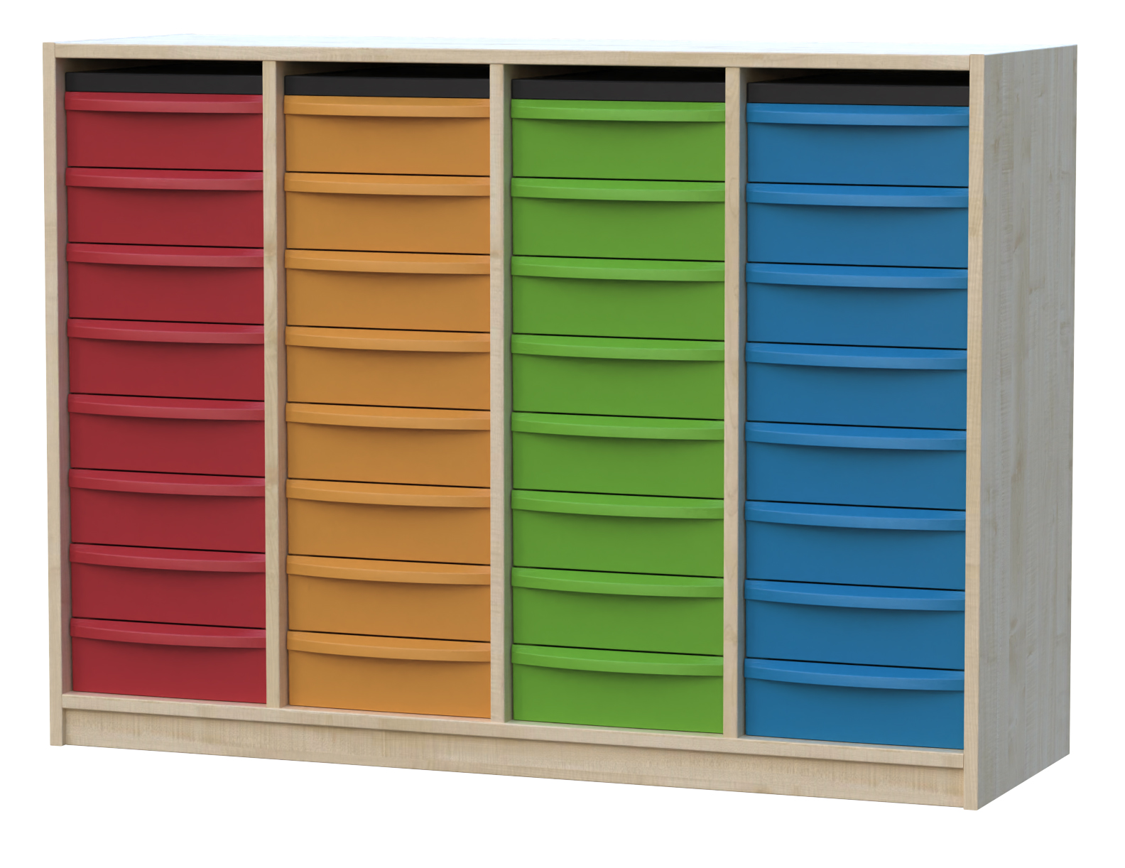 Materialcontainer auf Sockel Materialcontainer auf Sockel